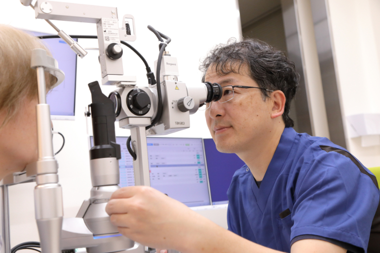 目がかゆい時の検査