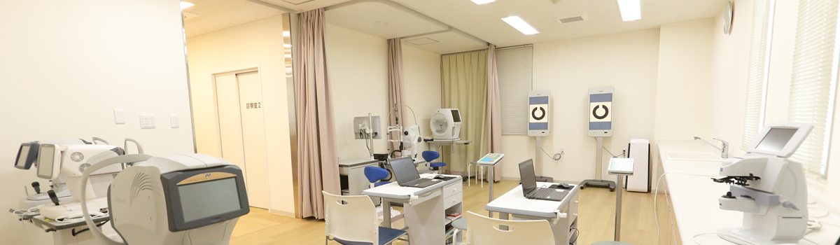 網膜剥離の検査