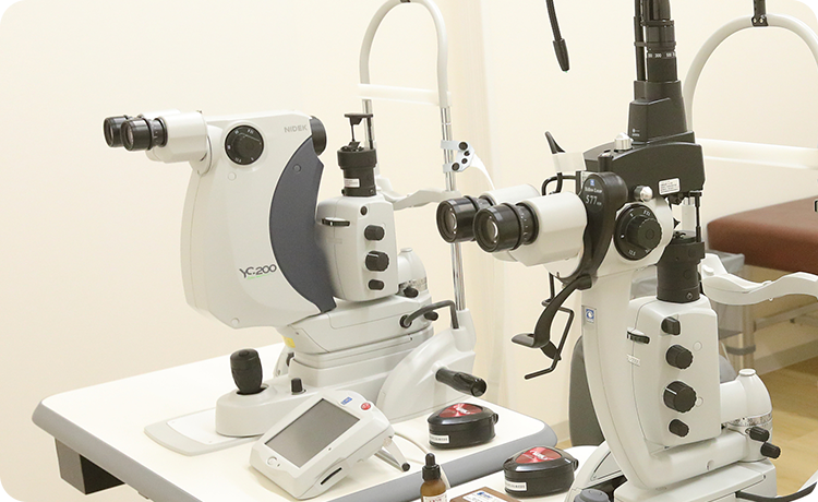 最先端の機器を導入した充実の設備