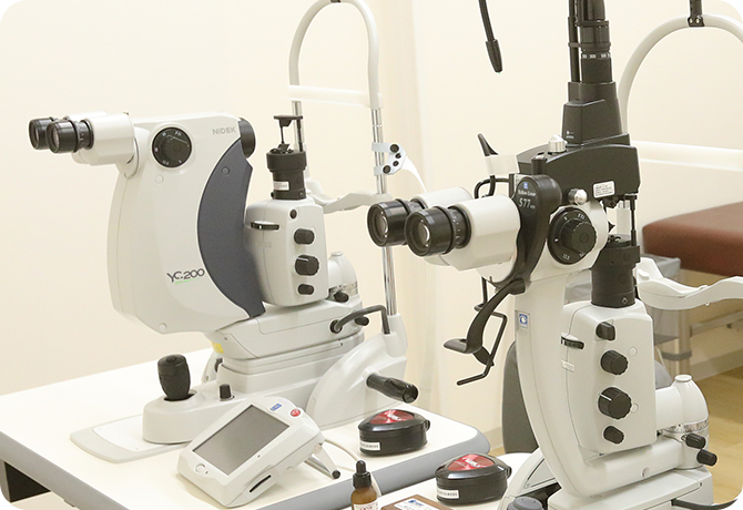 最先端の機器を導入した充実の設備